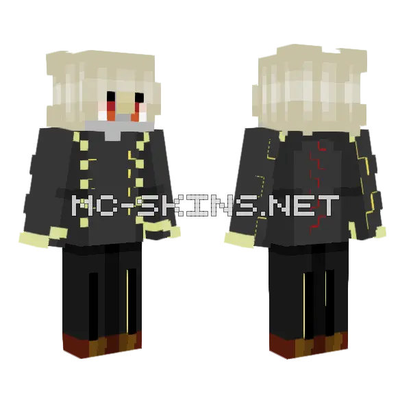Karkata Minecraft skin, front and back