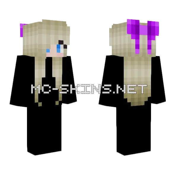 Karl Minecraft skin, front and back