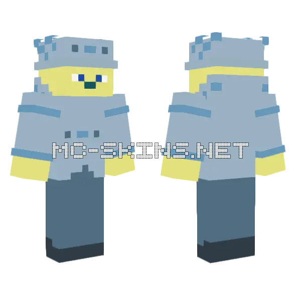 Karoltoja200v1 Minecraft skin, front and back
