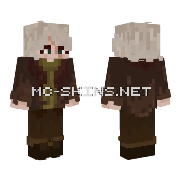 Kas 3 Minecraft skin, front and back