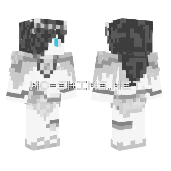 Kasli Minecraft skin, front and back