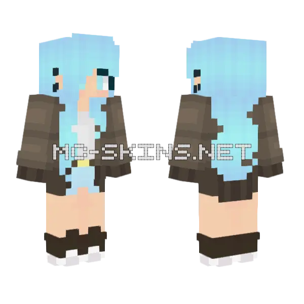 Katelyn Aphmau Character Series Minecraft skin, front and back