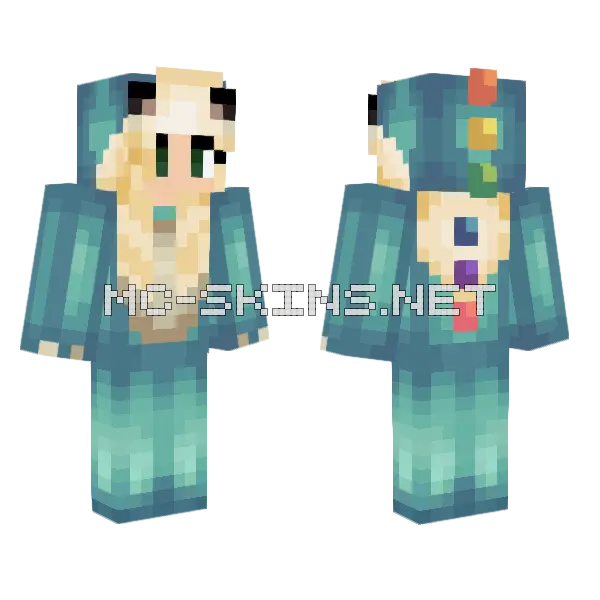 Kathadino Minecraft skin, front and back