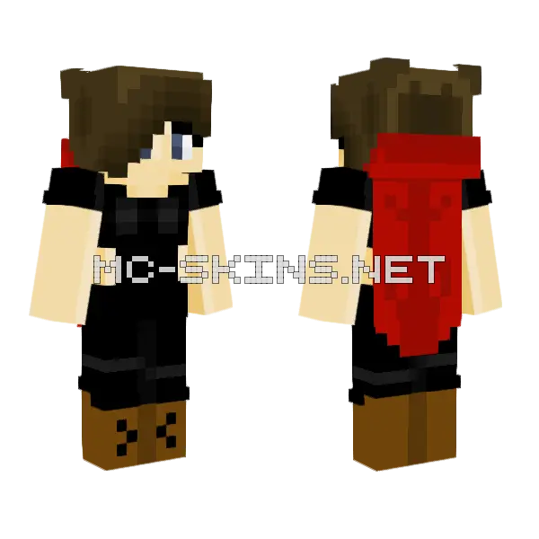 Kathran Shaded Minecraft skin, front and back