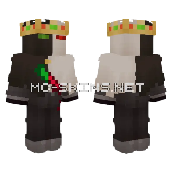 Katy1 Minecraft skin, front and back