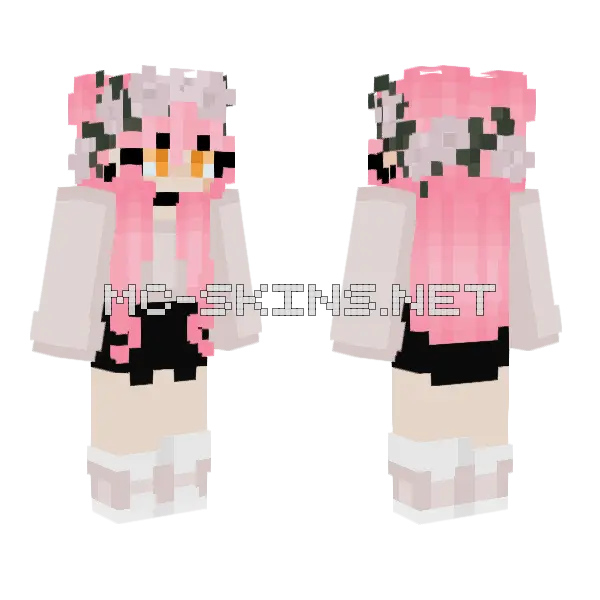 Kc Spring Minecraft skin, front and back
