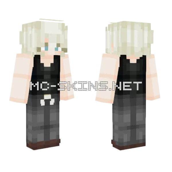 Kdoaow Minecraft skin, front and back