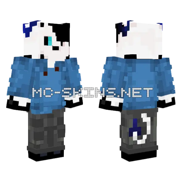 Keigo Sans Minecraft skin, front and back
