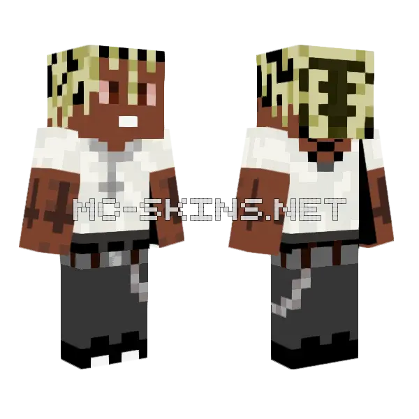 Ken Carson Xperiment High Minecraft skin, front and back