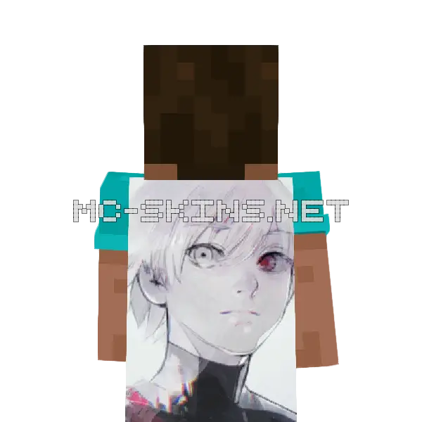 Ken Kaneki cape, outside and lining