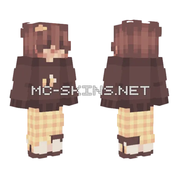 Kenboo Minecraft skin, front and back