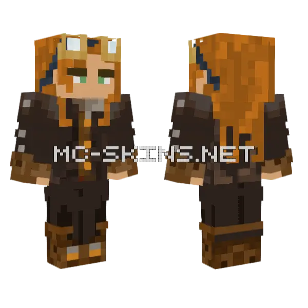 Kenzo Minecraft skin, front and back