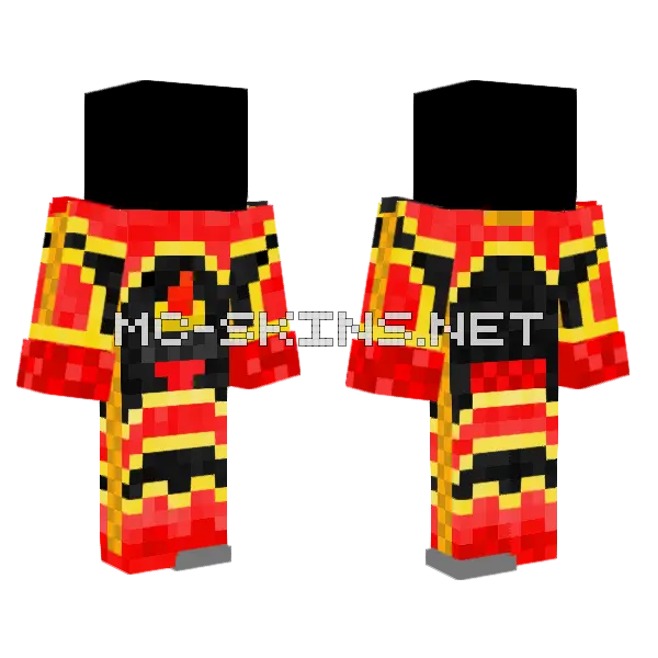 Kevlar WTSU 03 Minecraft skin, front and back