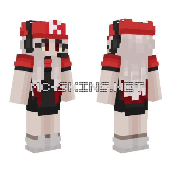 KFC Skin Minecraft skin, front and back