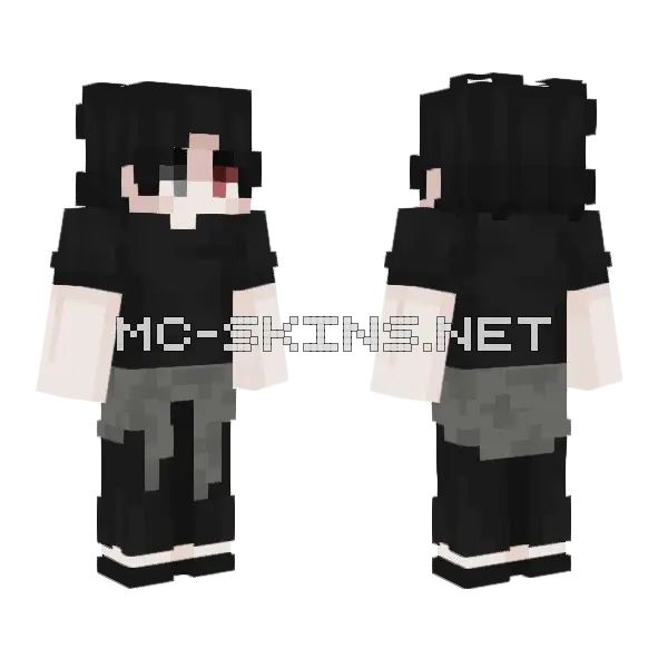 Khach152 Boy Minecraft skin, front and back
