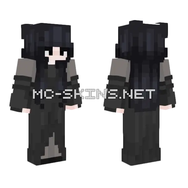 Khach165 Minecraft skin, front and back