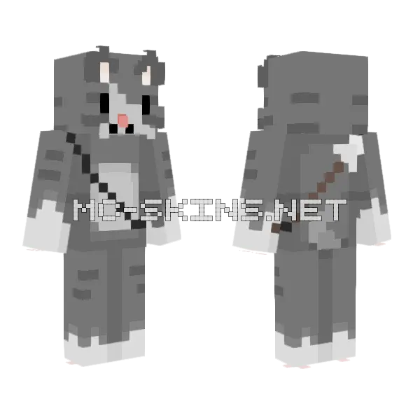 Khidir Karawita Minecraft skin, front and back
