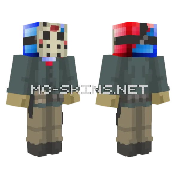 Ki Ki Ki Ma Ma Ma Minecraft skin, front and back