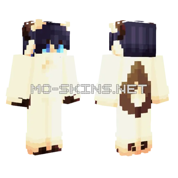 Killah Goat Base Minecraft skin, front and back