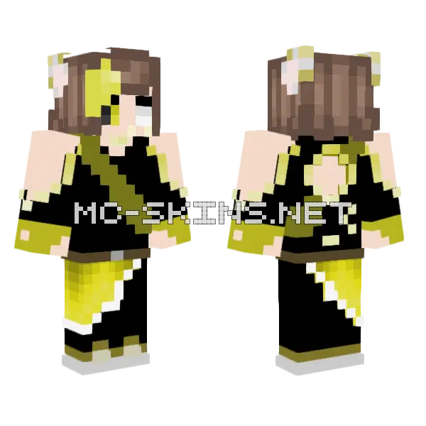 Killian Rp Dawn True Human Minecraft skin, front and back