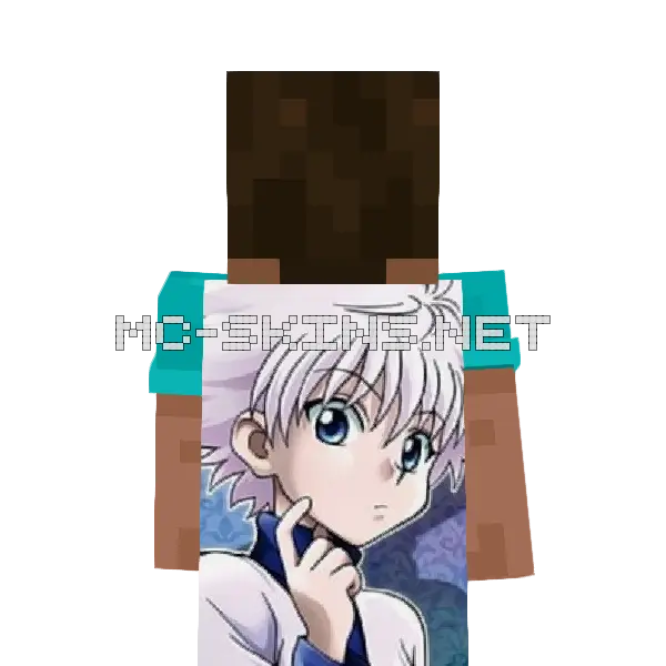 Killua Zoldyck cape, outside and lining