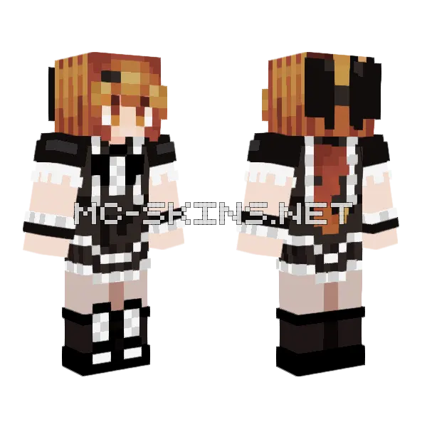 Kim Pine Minecraft skin, front and back