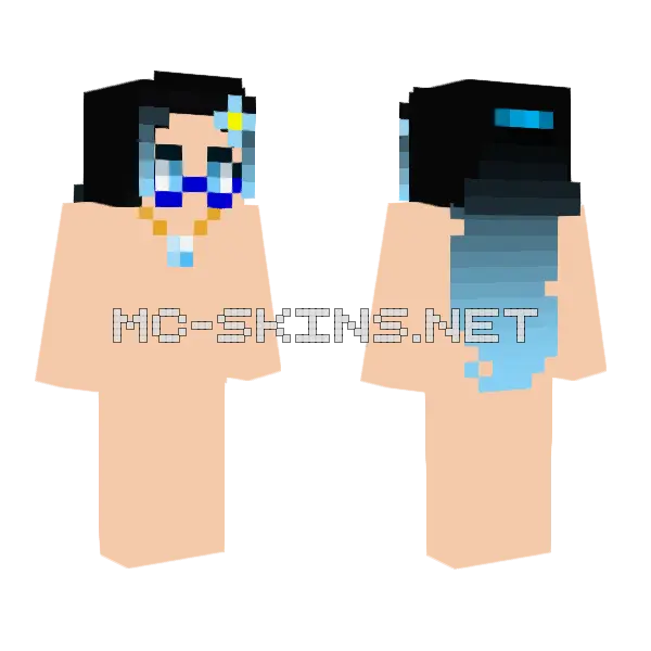 Kim S New Ponytail Skin Minecraft skin, front and back