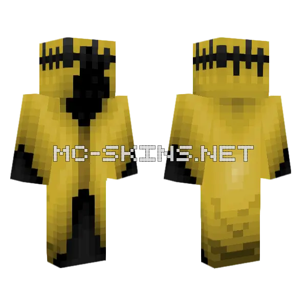 King In Yellow Minecraft skin, front and back