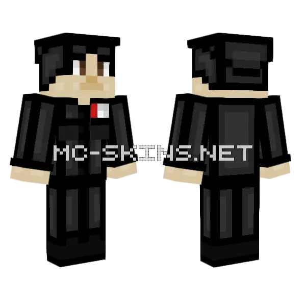 King Jong Un Minecraft skin, front and back