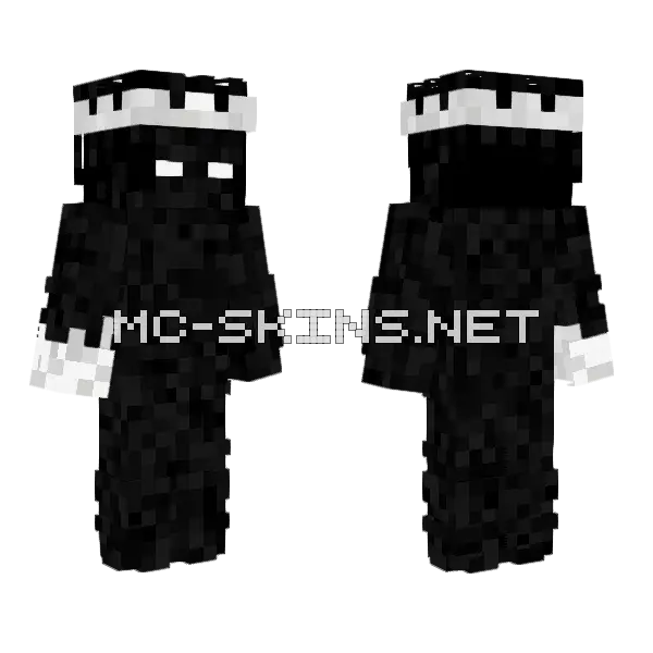 King Oreo Minecraft skin, front and back