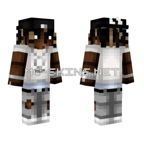 King Von, front and back
