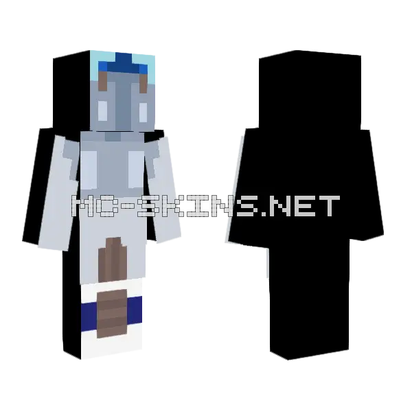 Kingdom of Aruba Minecraft skin, front and back
