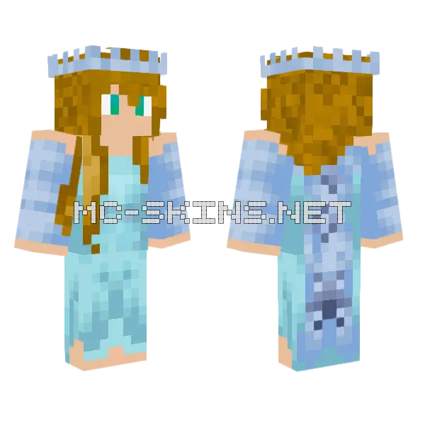 Kingdoms Skin Minecraft skin, front and back