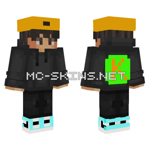 Kitschi Skin Minecraft skin, front and back