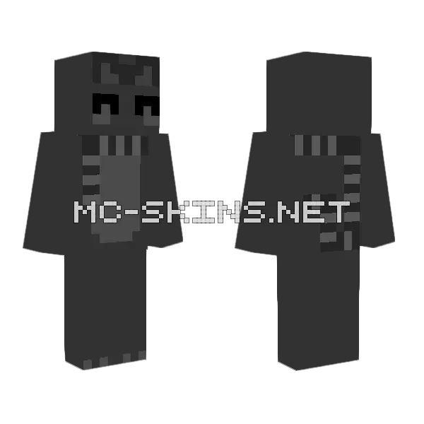 Kitsu Cat Skin Minecraft skin, front and back