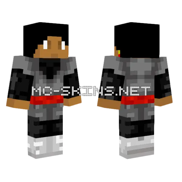 Kj Marsette Skin Minecraft skin, front and back