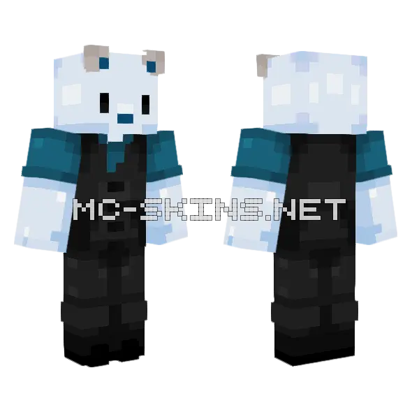 Knarfy Too Skin Update Minecraft skin, front and back