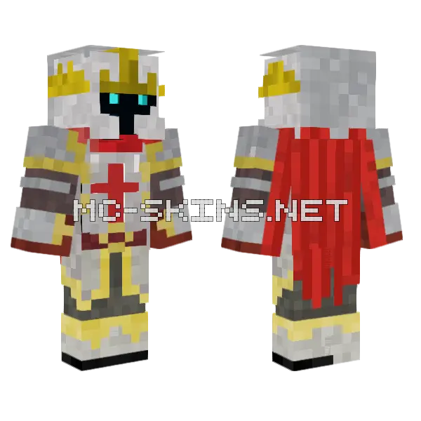 Knight Of The Seven Kingdoms Minecraft skin, front and back