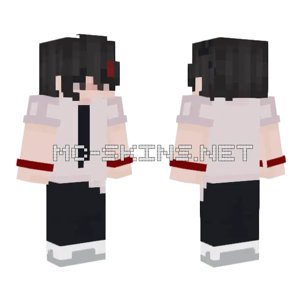 Kobeni 2 Minecraft skin, front and back