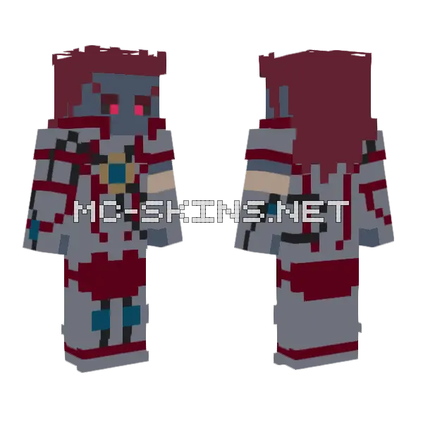 Koga Poseido Por Absu Minecraft skin, front and back
