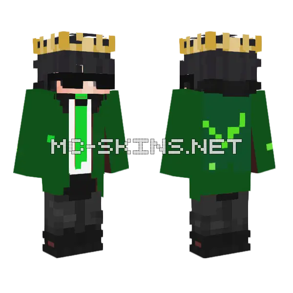 Kohde Minecraft skin, front and back