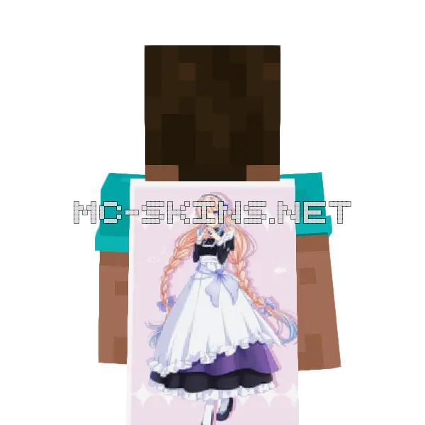Kokomi Maid cape, outside and lining