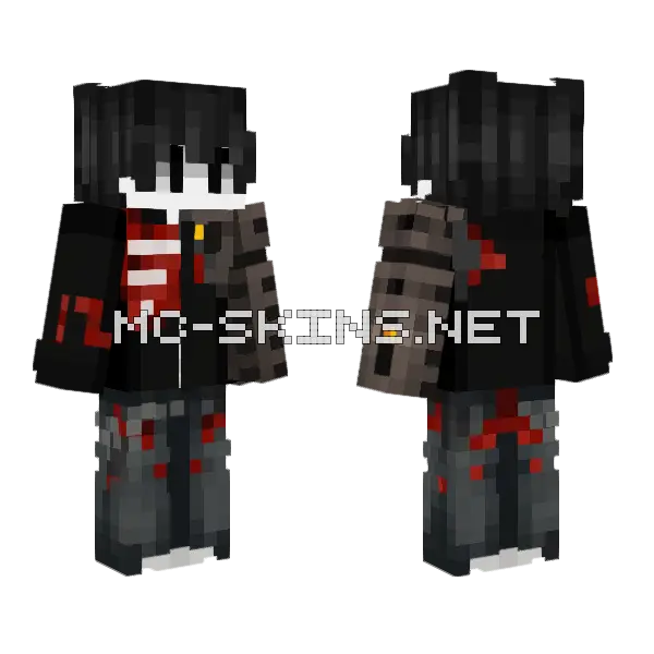 Kollu Kanl Minecraft skin, front and back