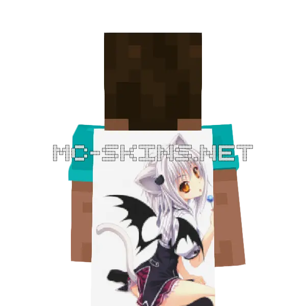 Koneko Toujou cape, outside and lining