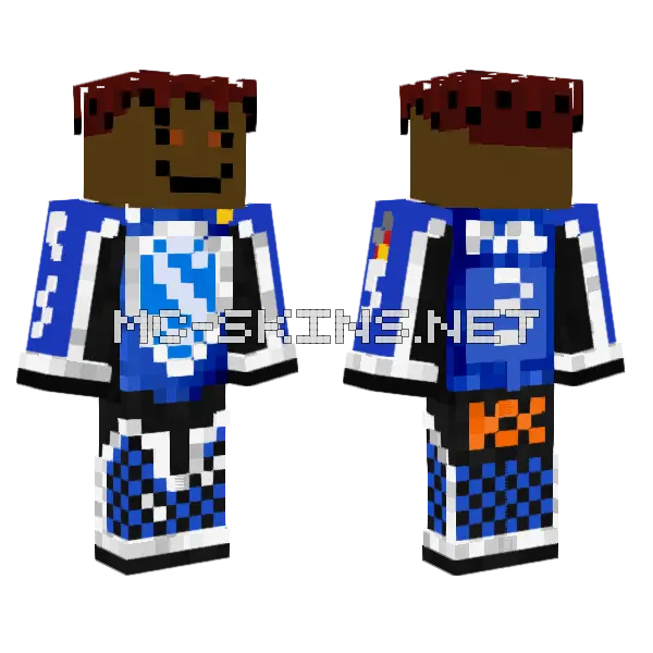 Koperek Swi 3 Minecraft skin, front and back
