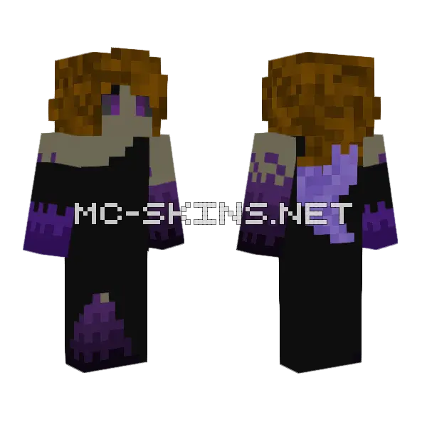 Kore Minecraft skin, front and back