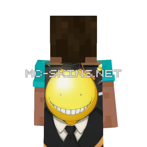 Koro-sensei cape, outside and lining