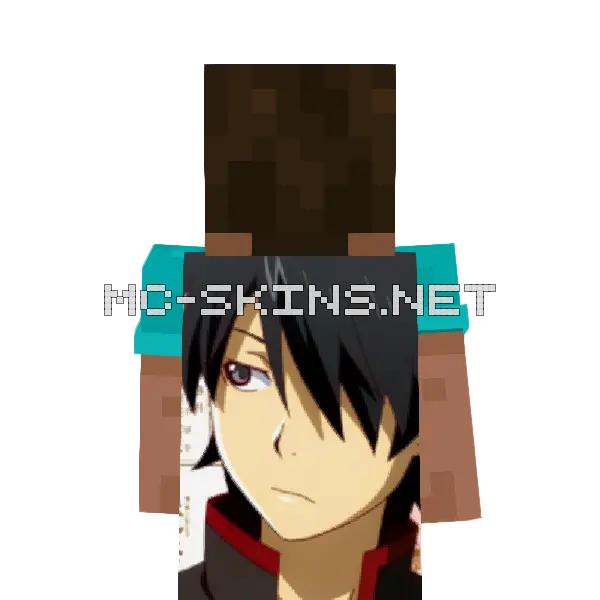 Koyomi Araragi cape, outside and lining