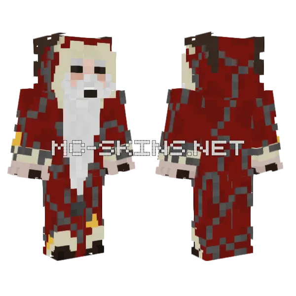 Krampus Skin Minecraft skin, front and back