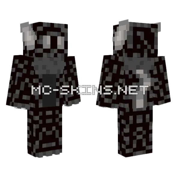 Kreato Minecraft skin, front and back